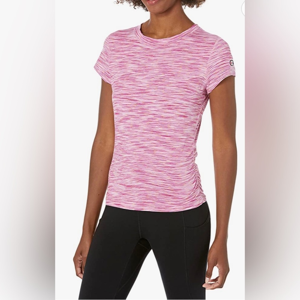 Champion Women’s Soft Touch Ruched Tee,
